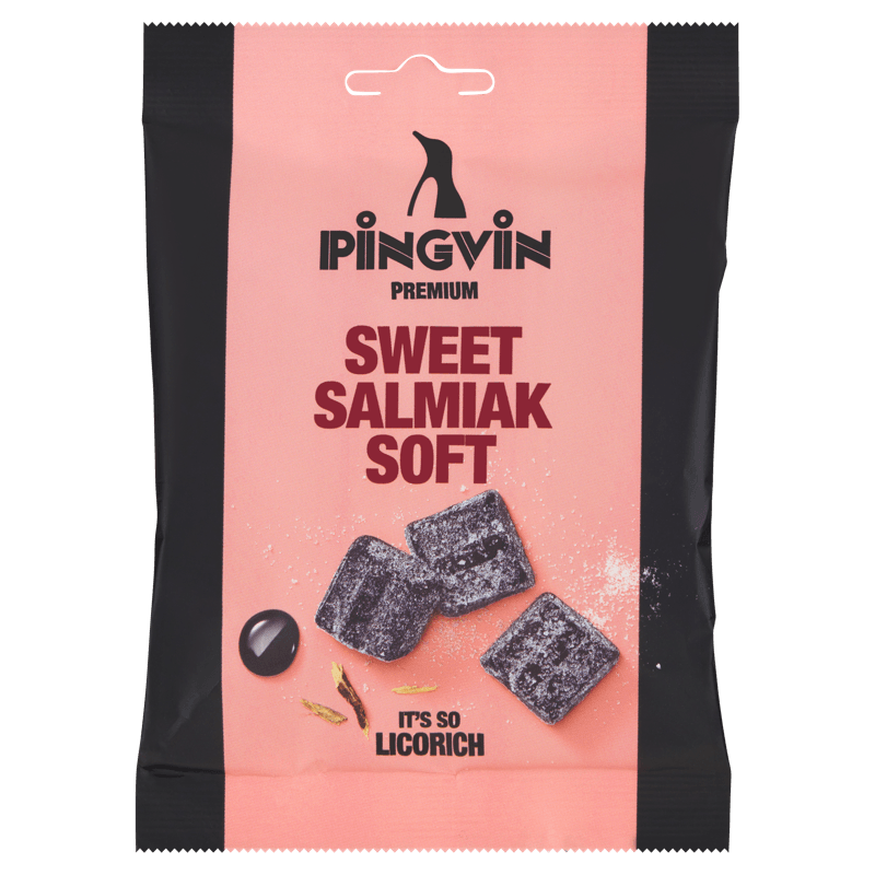 Pingvin Premium Sweet Salmiac Soft 90 g