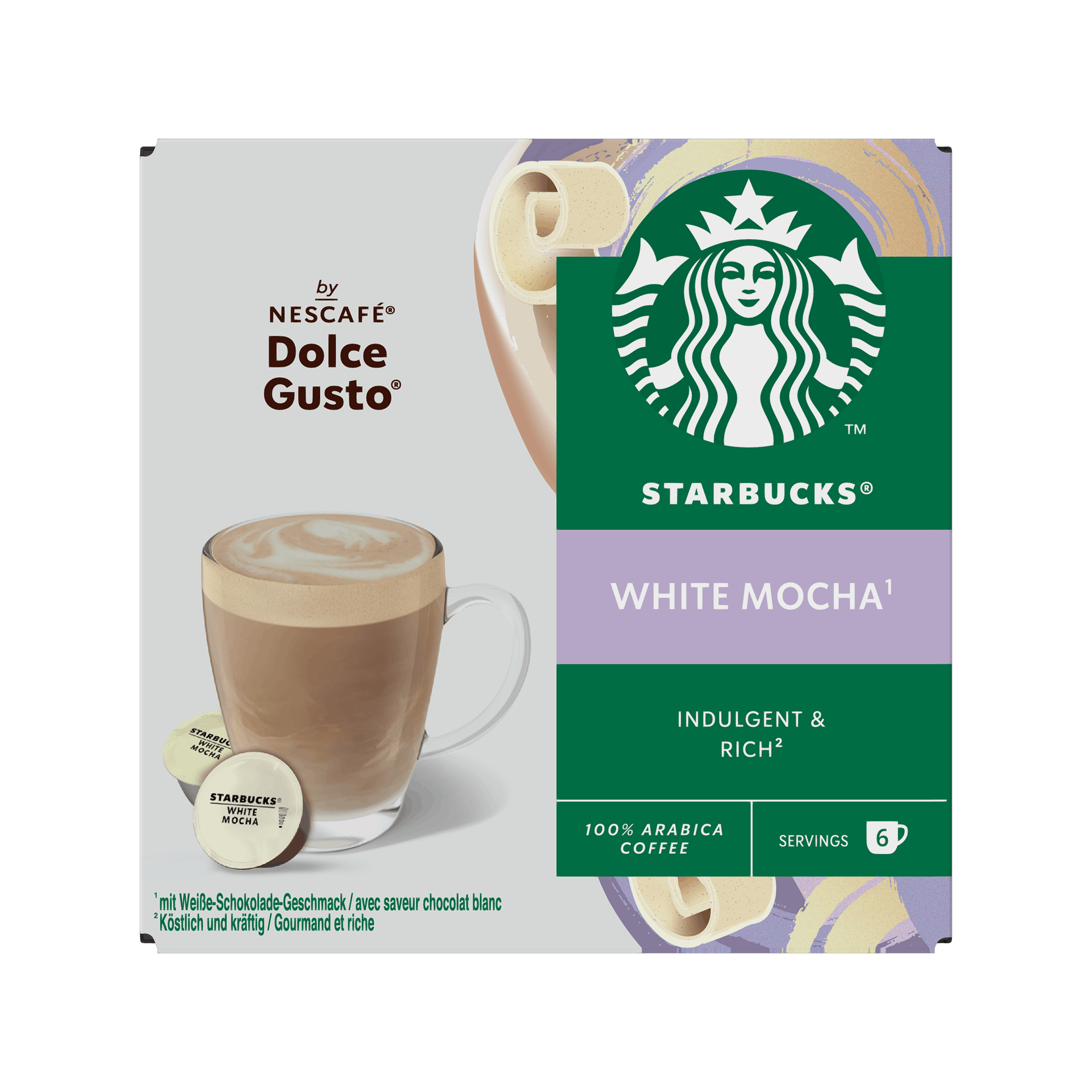 Nescafe Dolce Gusto Starbucks White Mocha 12 stk