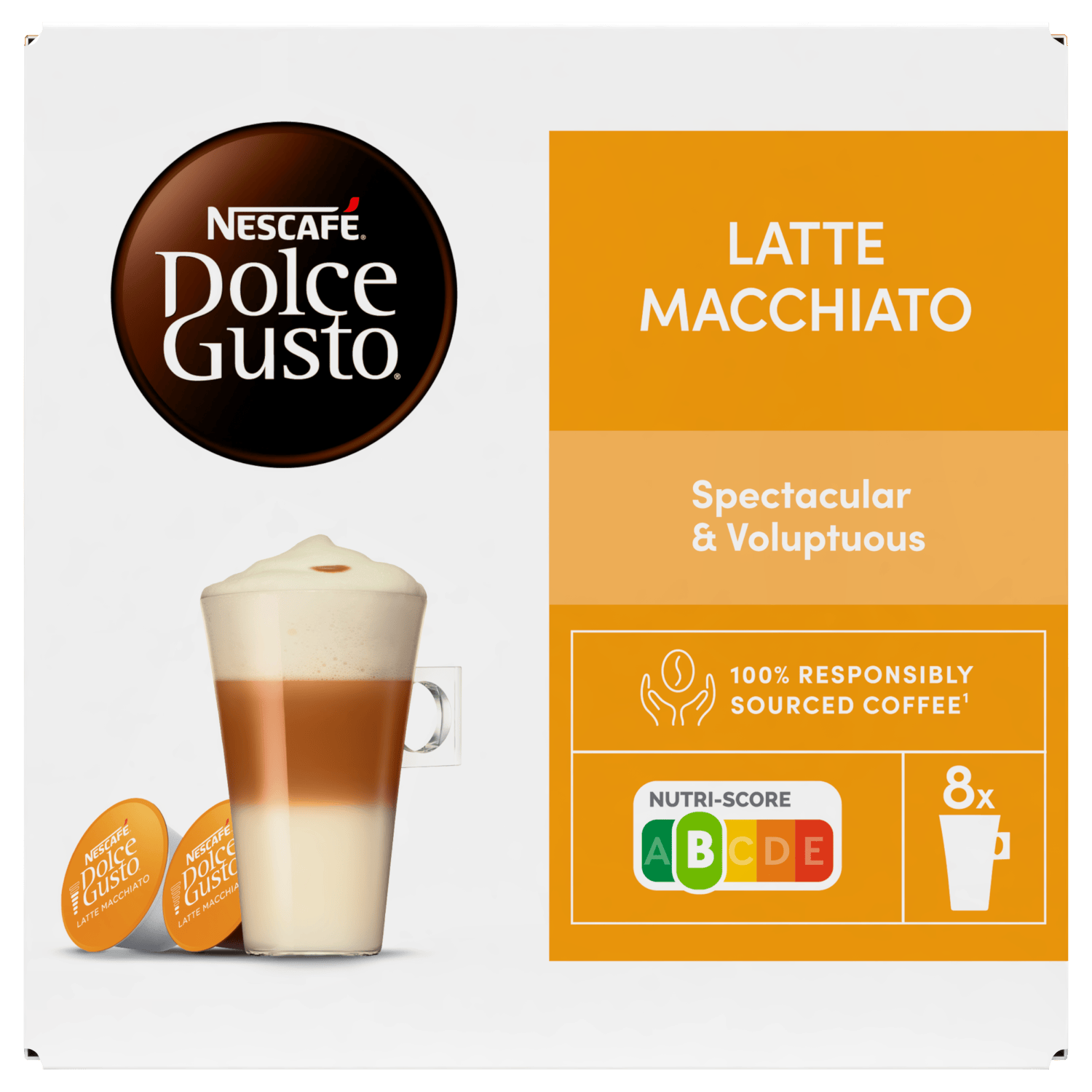 Nescafe Dolce Gusto Latte Macchiato 16 stk