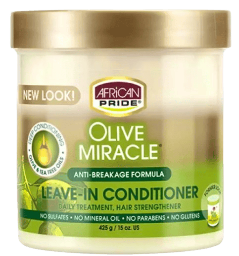 African Pride Olive Miracle Leave-in Conditioner Cream 425 g