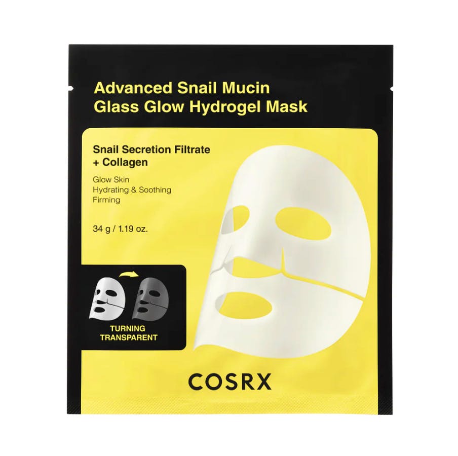 Cosrx Advanced Snail Mucin Glass Glow Hydrogel Mask 1 stk