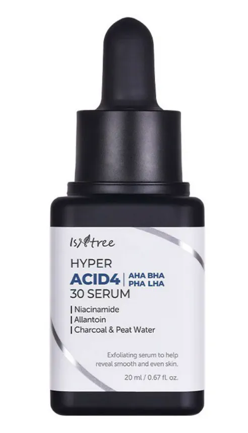 Isntree Hyper Acid 4 AHA BHA PHA LHA 30 Serum 20 ml