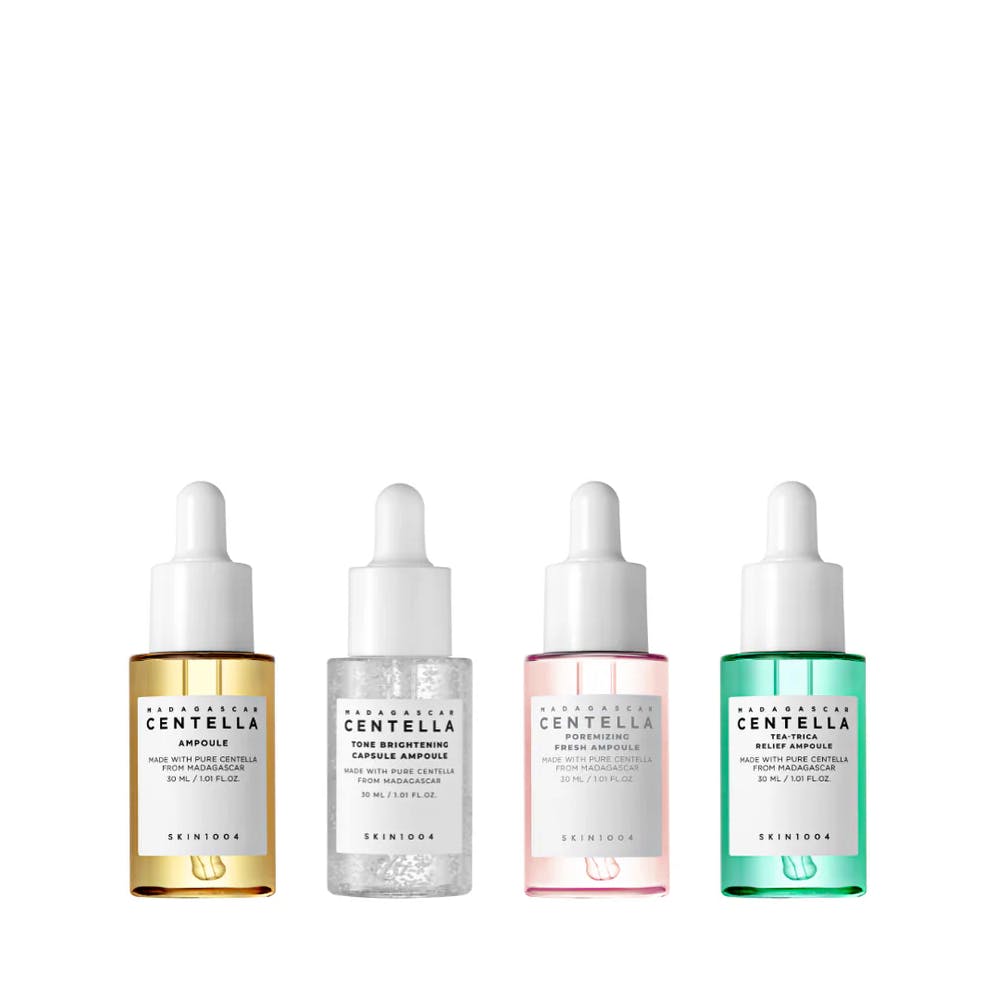 SKIN1004 Madagascar Centella Ampoule Kit 30 ml + 30 ml + 30 ml + 30 ml