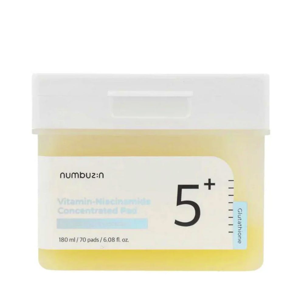 Numbuzin No.5+ Vitamin-Niacinamide Concentrated Pad 70 stk