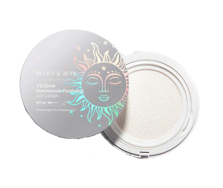 Mary & May Vegan Niacinamide Panthenol Sun Cushion SPF50+ PA++++ 25 g