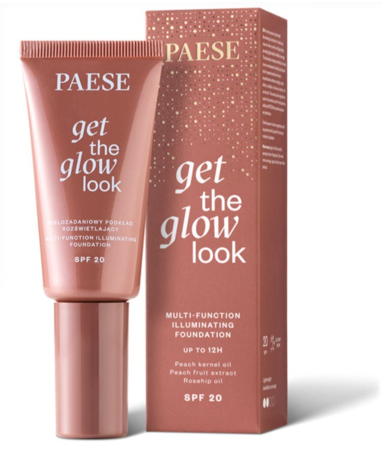 Paese The Glow Look Multi-Function Illuminating Foundation 3N Warm Rose Beige 30 ml