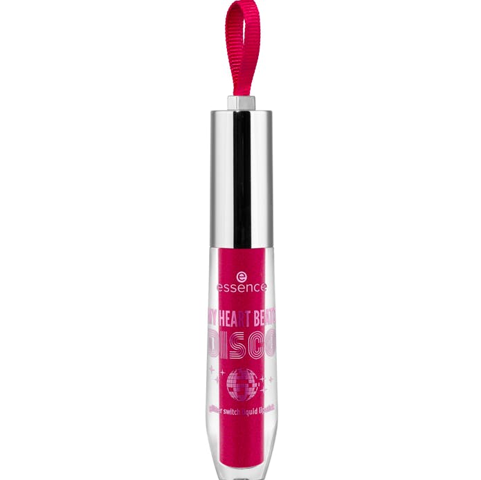Essence MY HEART BEATS DISCO Glitter Switch Liquid Lipstick 01 Ready, Set, Disco! 2.76 ml