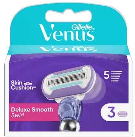 Venus Swirl Barberblade 3 Stk Fra Gillette