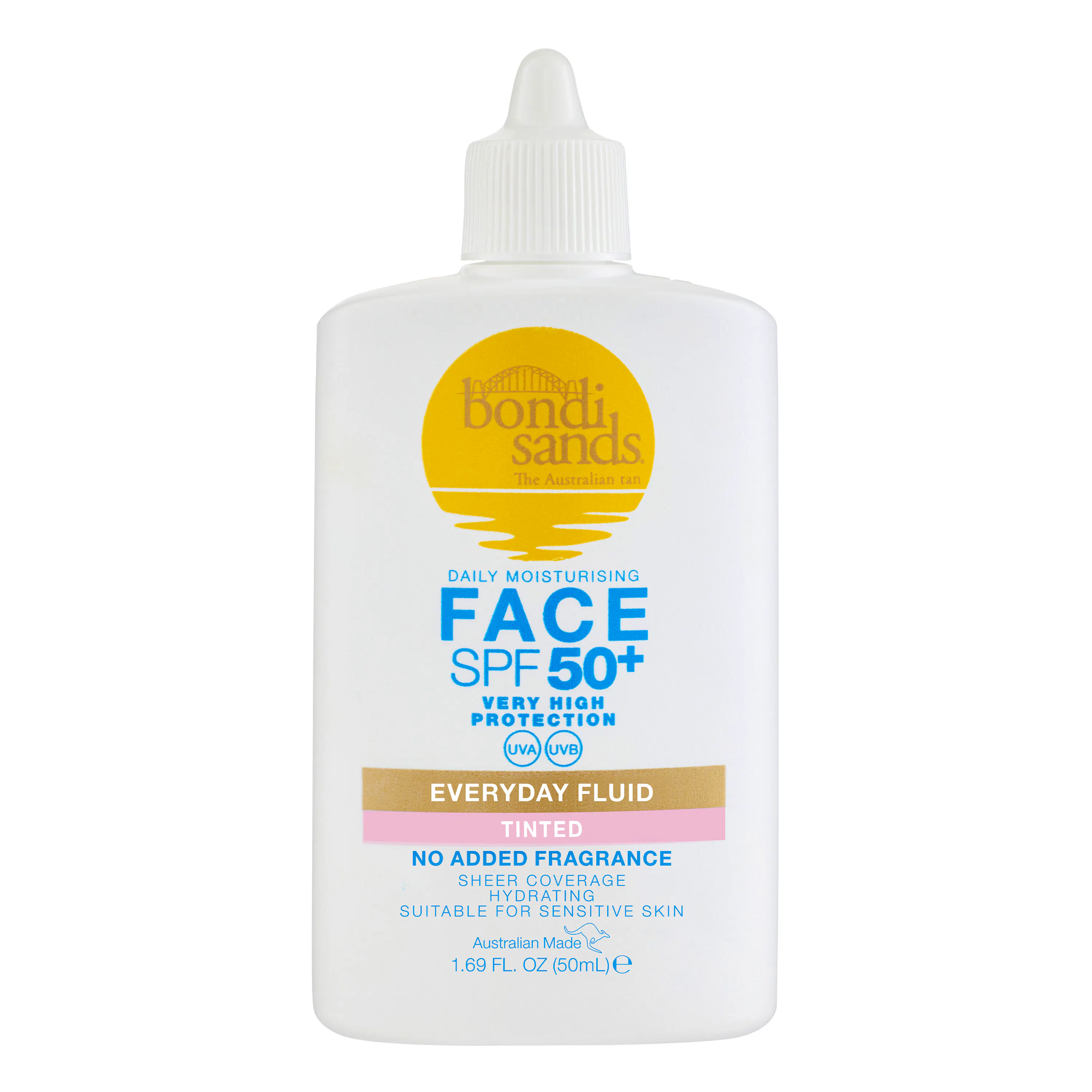 Bondi Sands Everyday Tinted Face Fluid SPF 50+ 50 ml