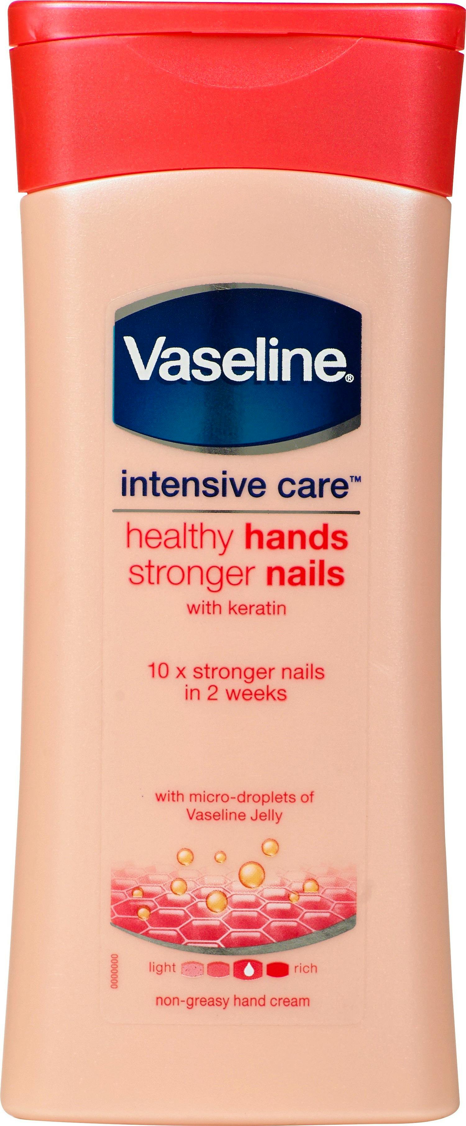 Amazon.com : Vaseline Intensive Care Healthy Hand & Nail Conditioning Hand  Cream, with Keratin, 2.5 Ounce (Pack of 6) : Beauty & Personal Care