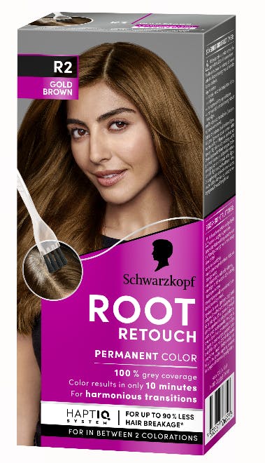 Schwarzkopf Root Retouch Permanent Hair Colour R2 Gold Brown 1 st