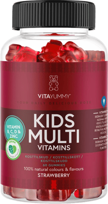 VitaYummy Kids Multi Vitamins Strawberry 90 stk