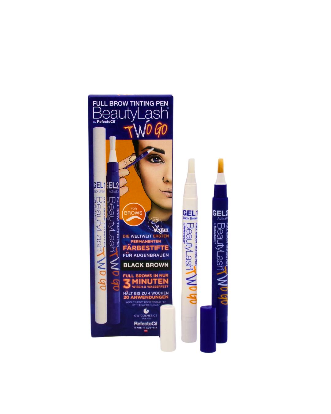 Refectocil BeautyLash Full Brow Tinting Pen Black Brown 1 ml