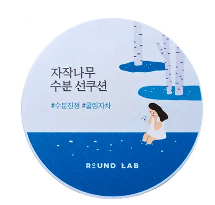 Round Lab Birch Juice Moisturizing Sun Cushion SPF50+ PA++++ 15 g