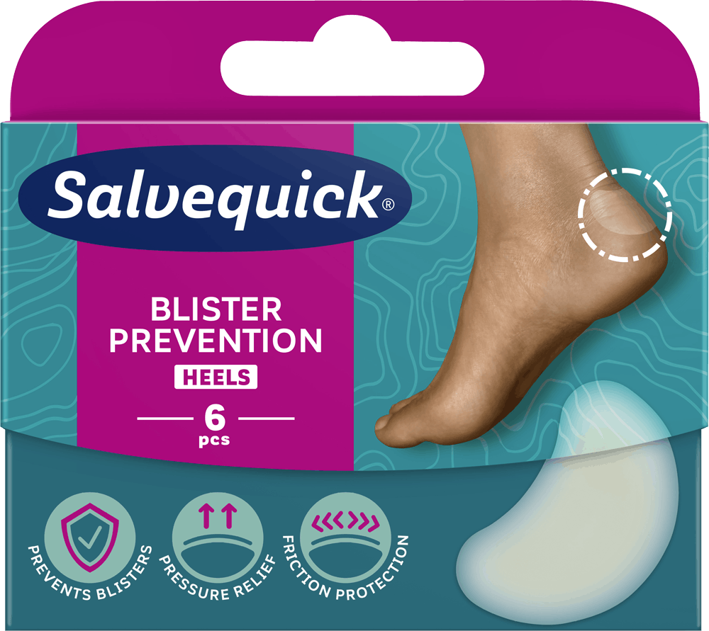 Salvequick Blåsor & Skavsår Plåster Medium 6 st