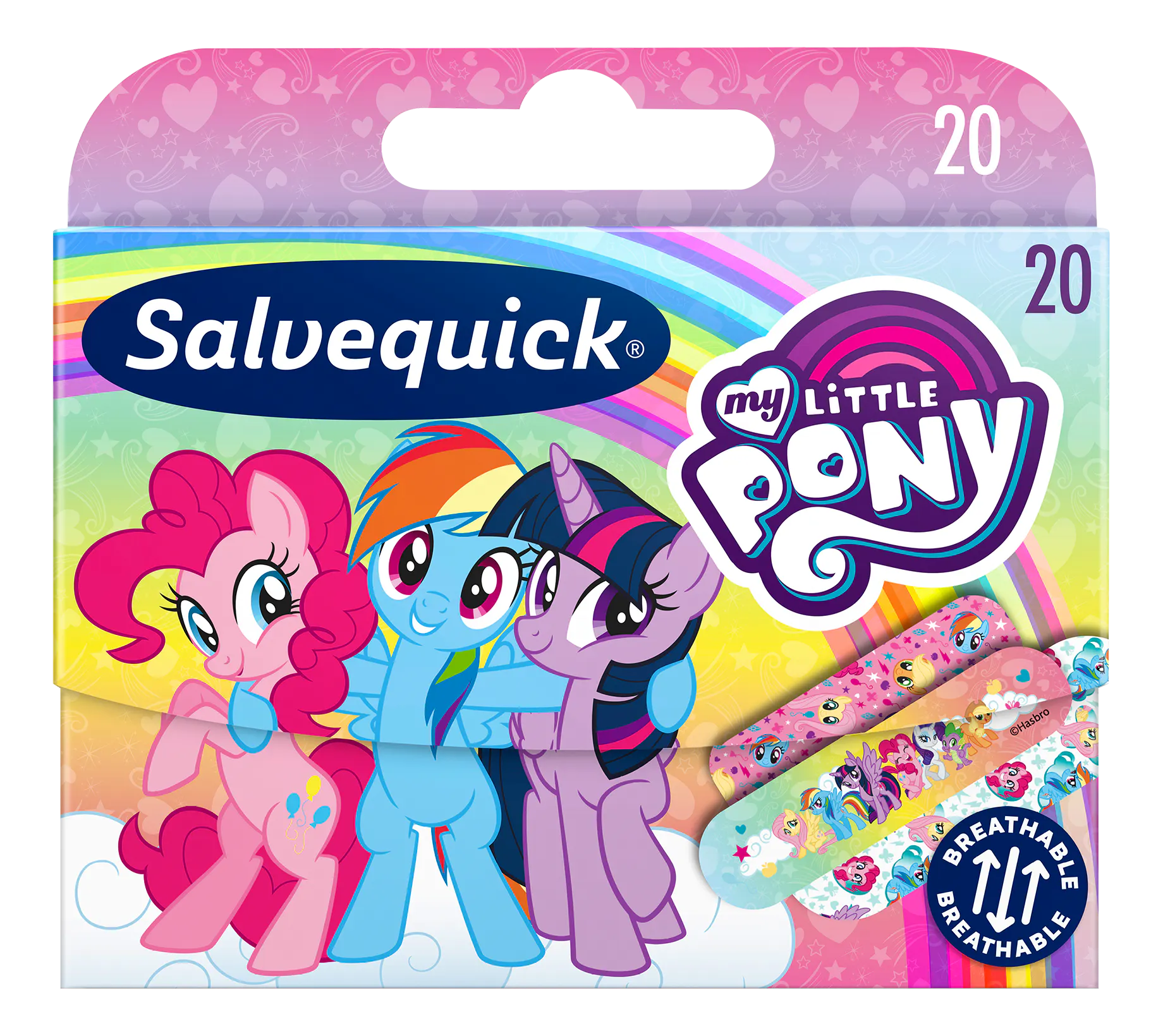 Salvequick My Little Pony Plasters 20 pcs