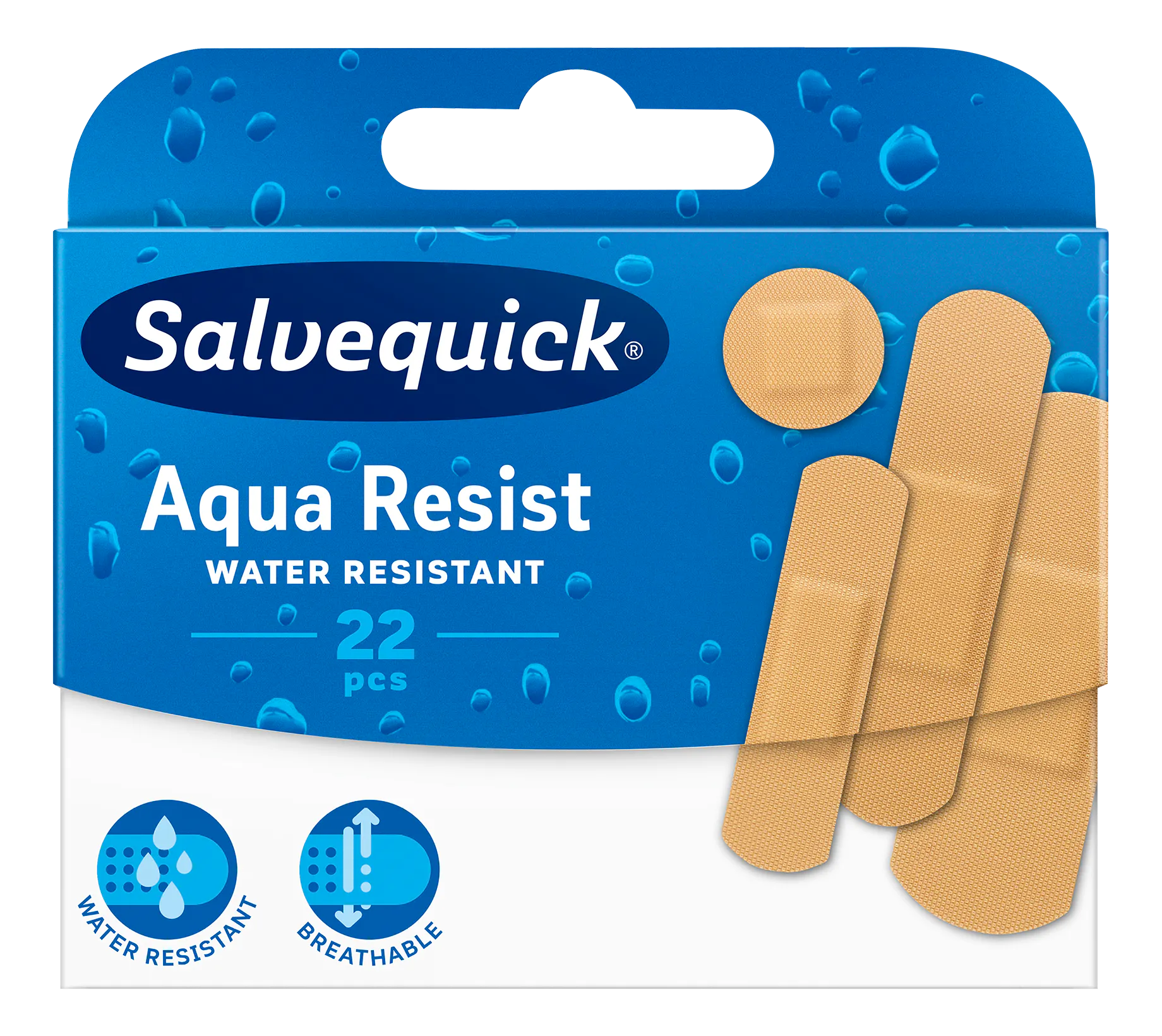 Salvequick Aqua Resist 22 pcs
