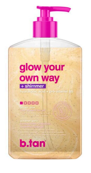 B.Tan Glow Your Own Way Shimmer 473 ml