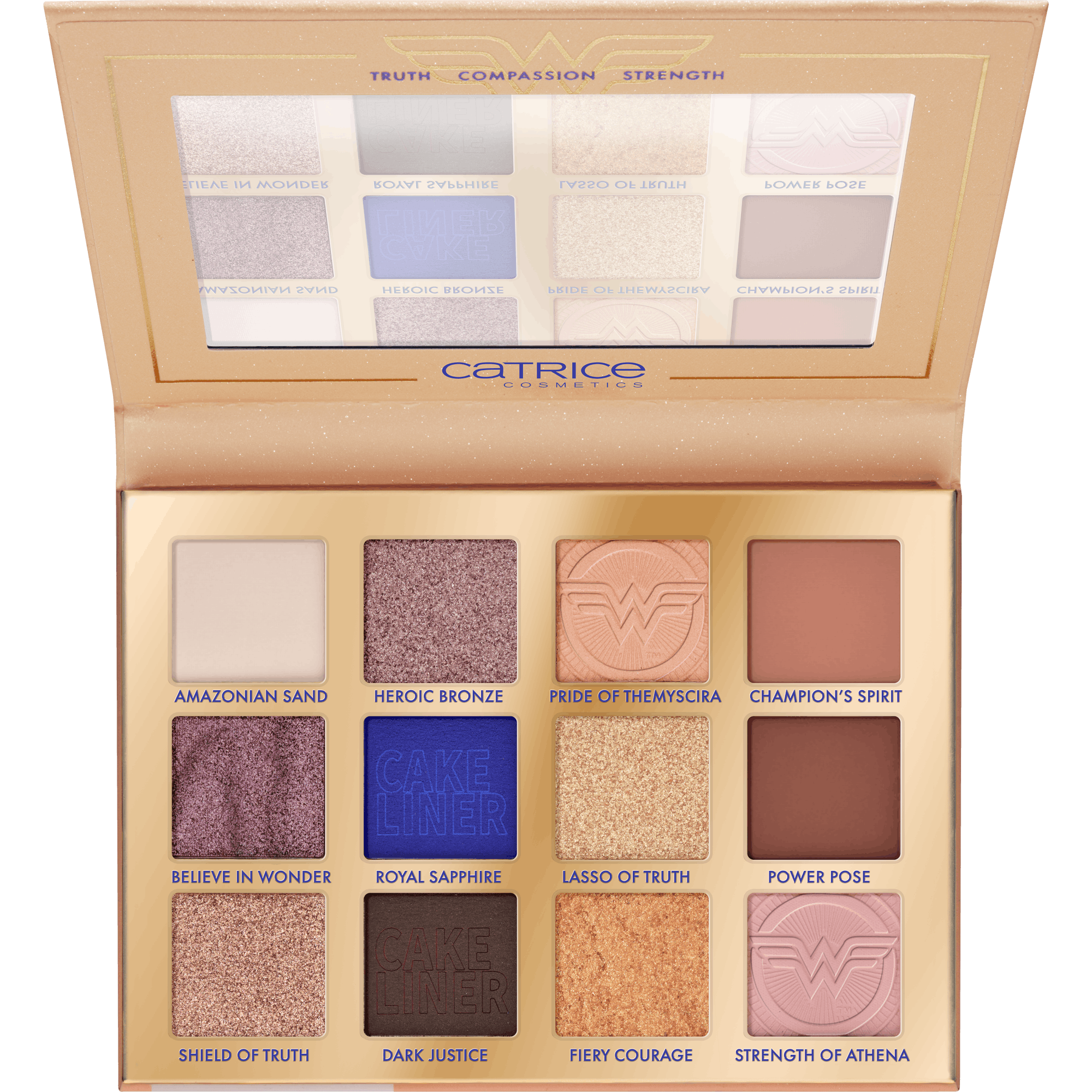 Wonder Woman Eyeshadow Palette 010 15 5 G Fra Catrice