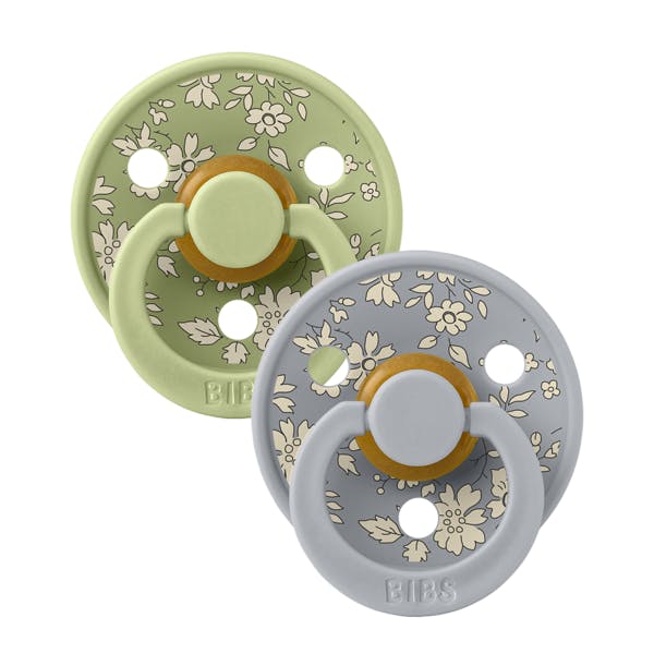 BIBS x Liberty Colour Capel Latex Size 2 Cloud/Sage 2 st