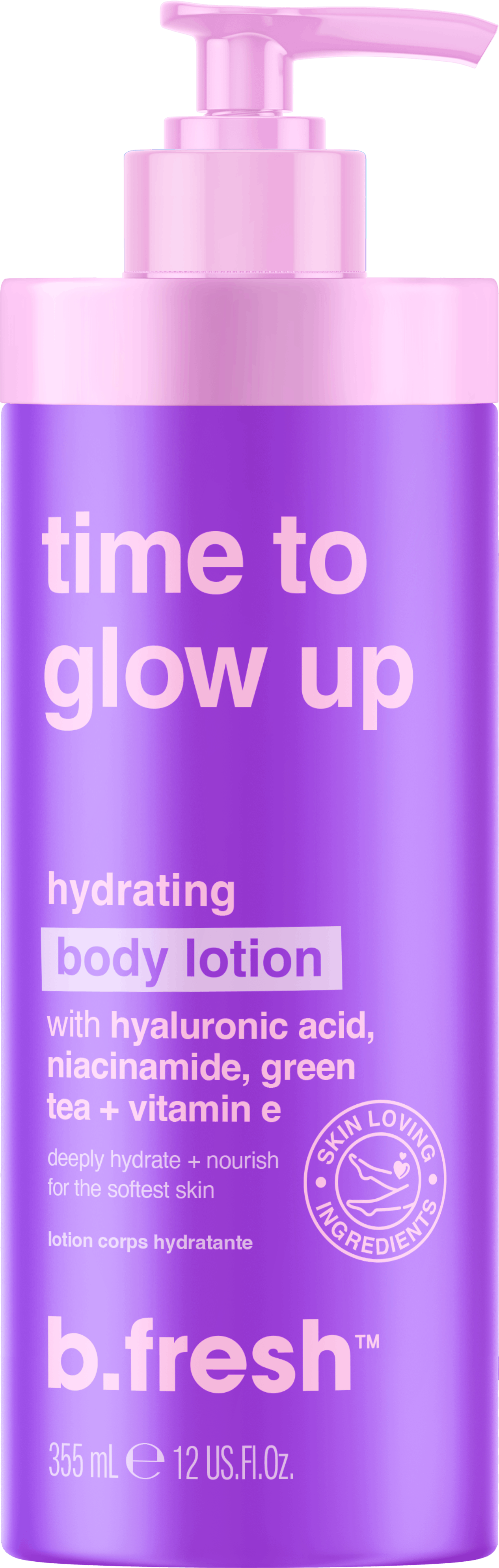 b.fresh Time To Glow Up Hydrating Bodylotion 355 ml