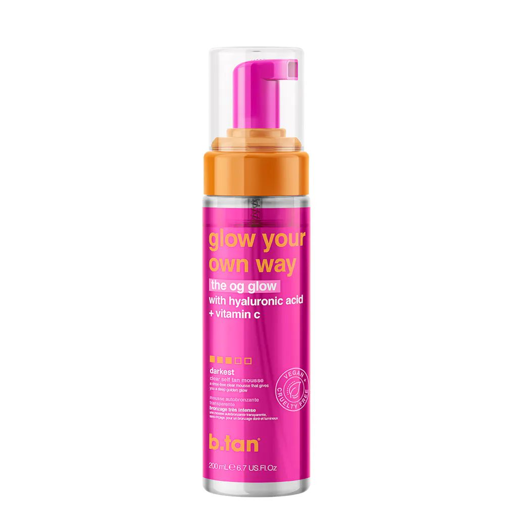 B.Tan Glow Your Own Way Self Tan Mousse 200 ml