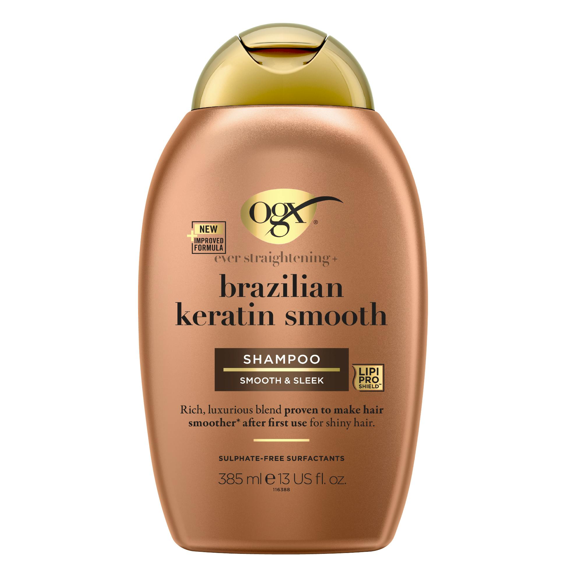 OGX Brazilian Keratin Smooth Shampoo 385 ml