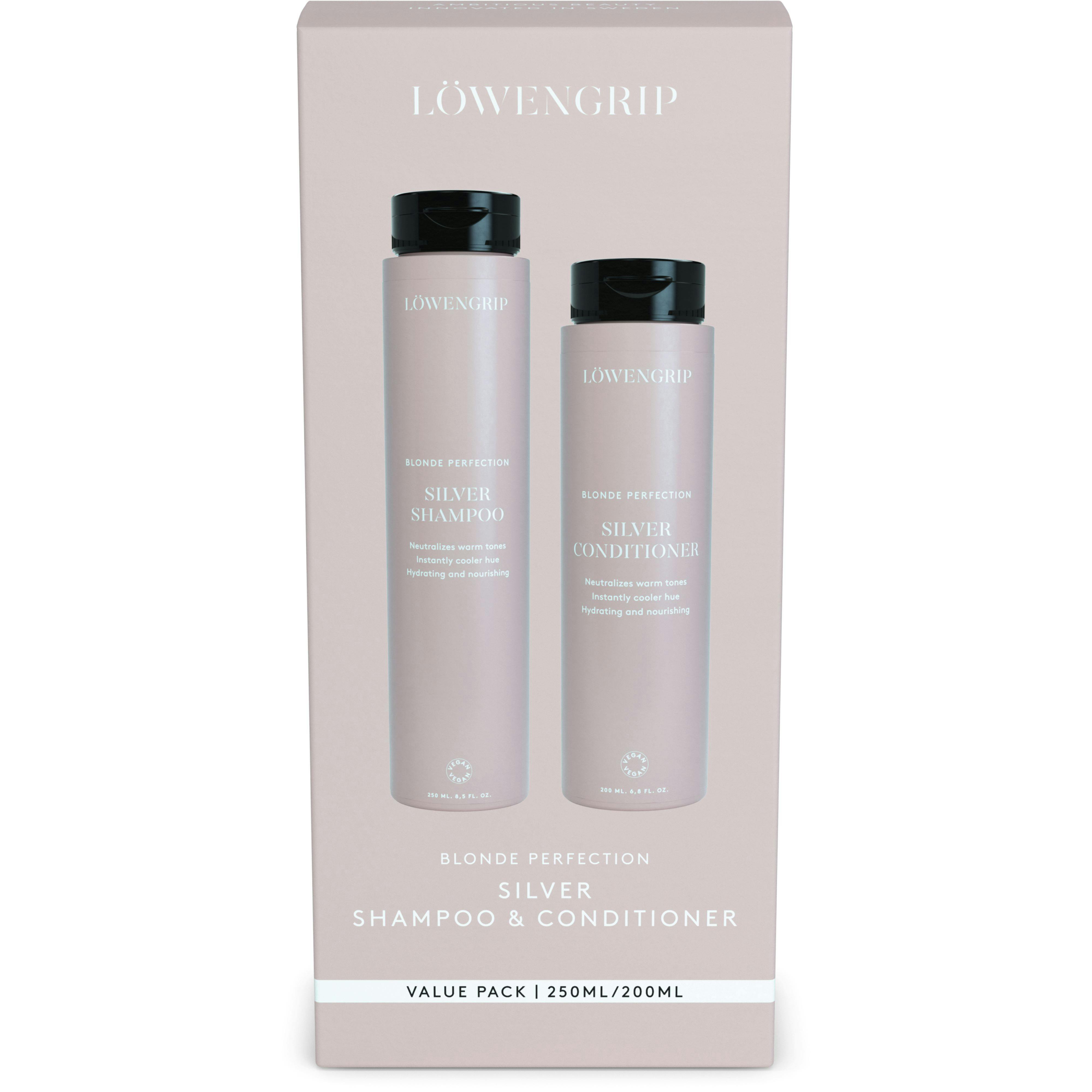 Löwengrip Blonde Perfection Silver Shampoo & Conditioner 250 ml + 200 ml