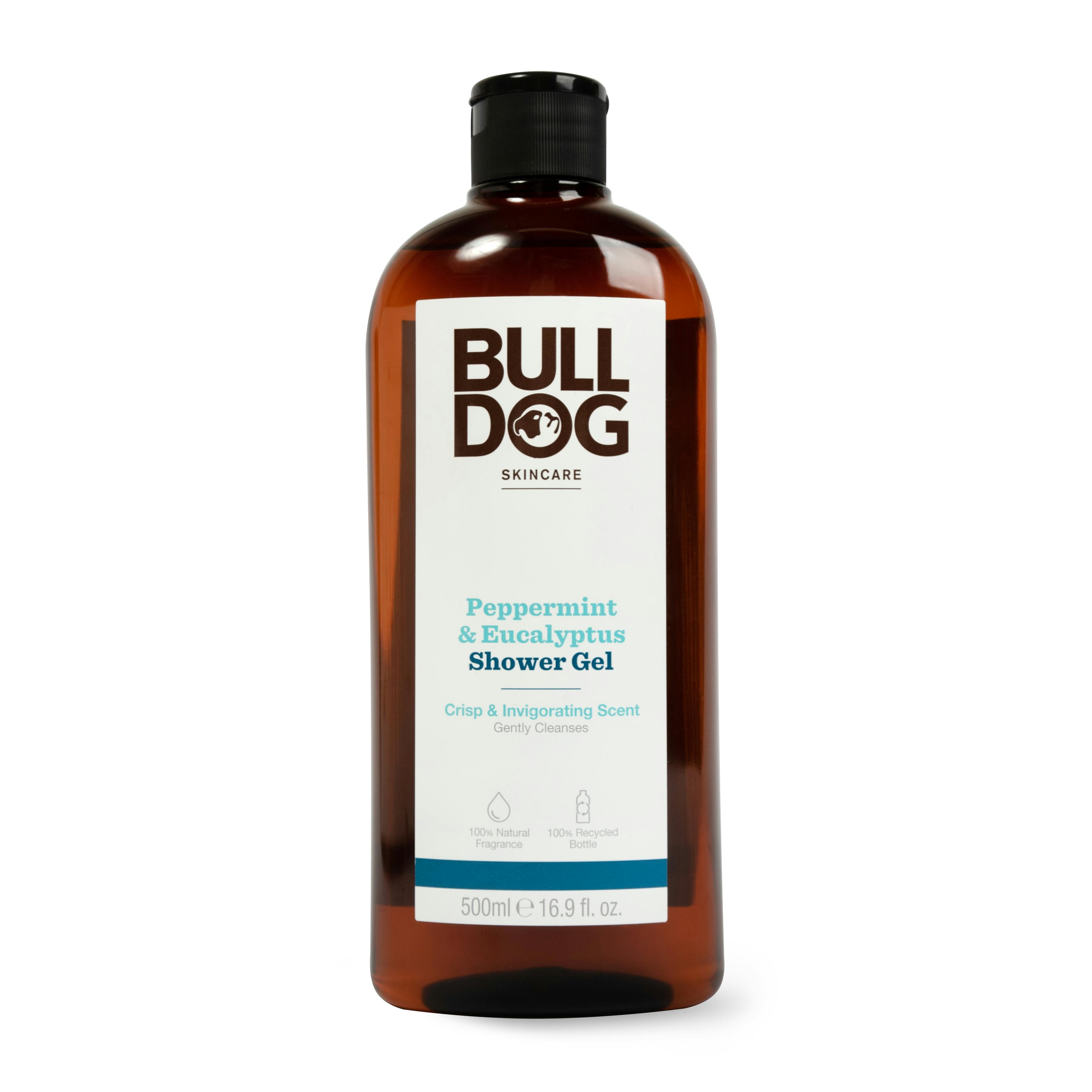 Bulldog Peppermint & Eucalyptus Shower Gel 500