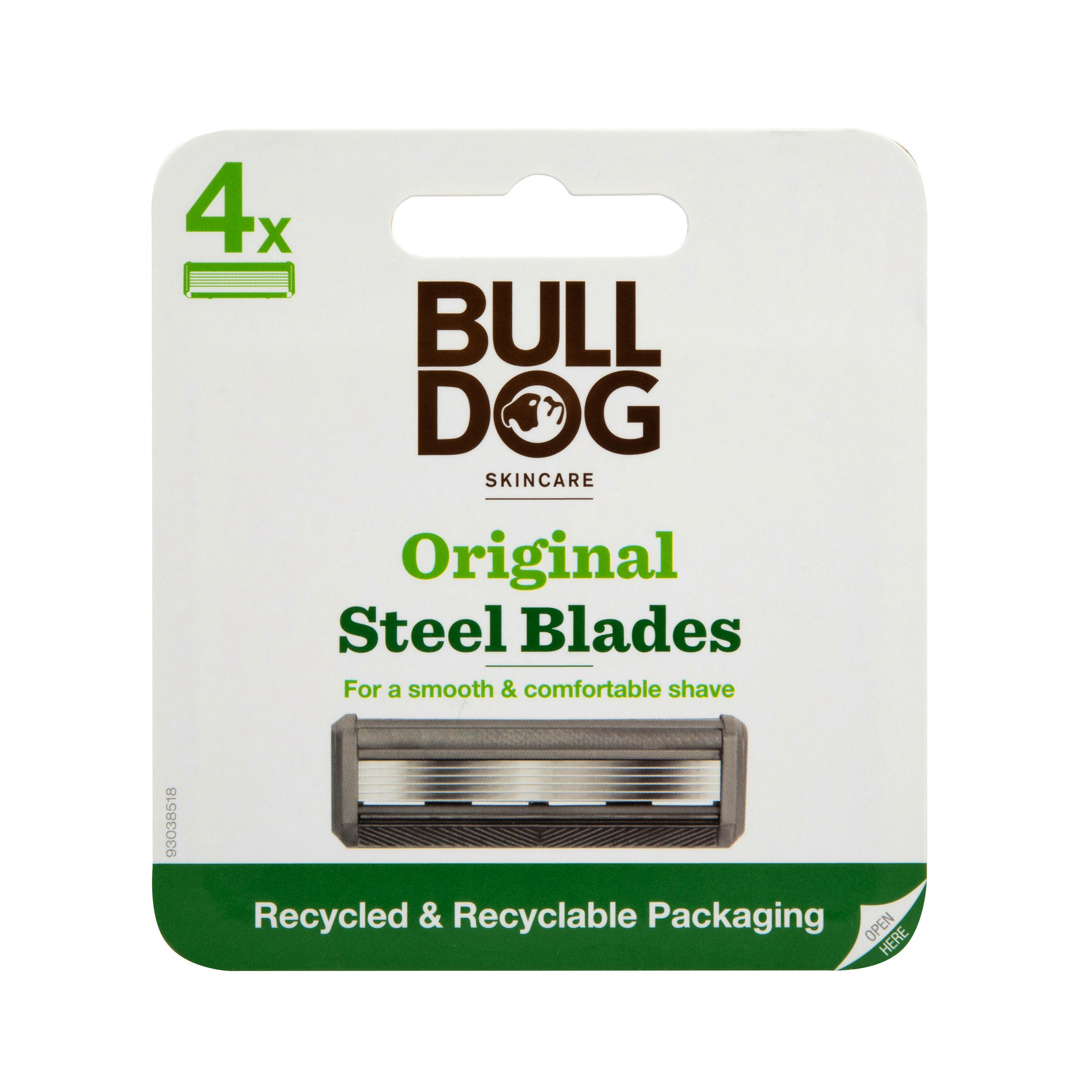 Bulldog Original Steel Blades 4PCE 4 st