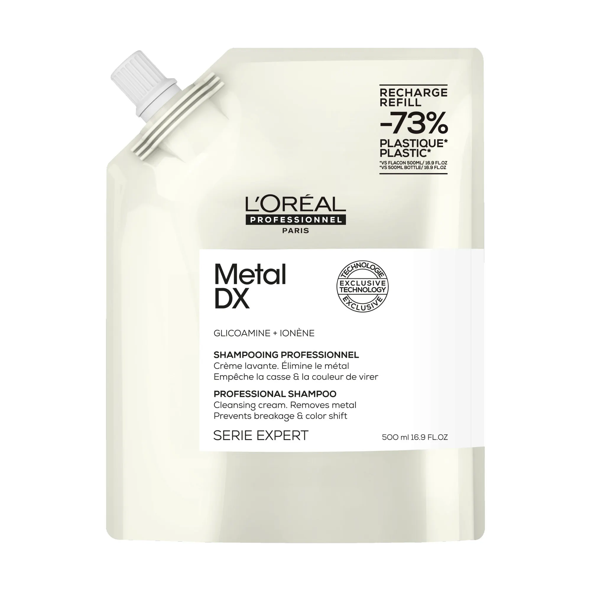 L'Or&eacute;al Professionnel Metal DX Shampoo Refill 500 ml