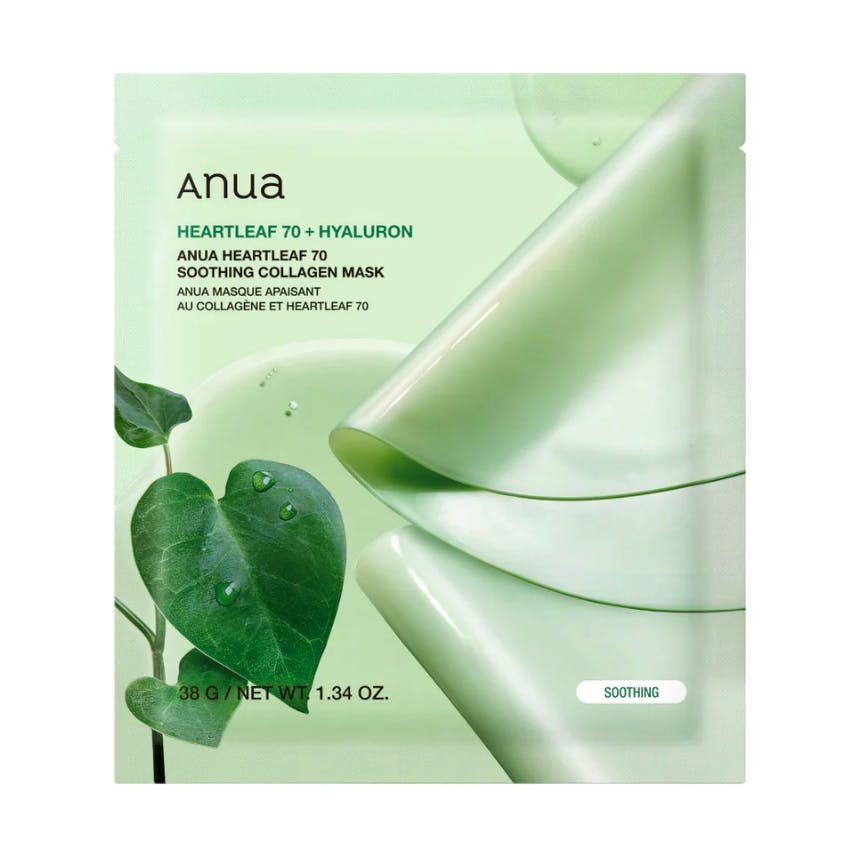 Anua Heartleaf 70 Soothing Collagen Mask 1 st