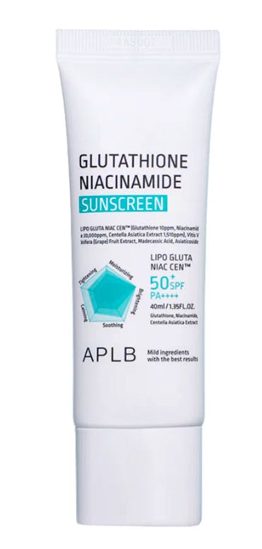 APLB Glutathione Niacinamide Sunscreen SPF 50+ PA++++ 40 ml