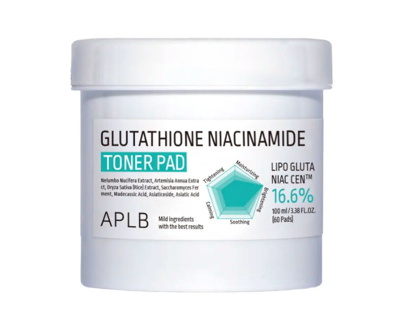 APLB Glutathione Niacinamide Toner Pad 60 st