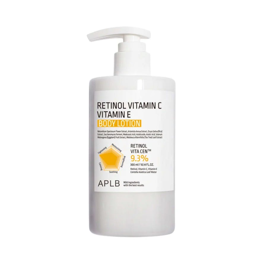 APLB Retinol Vitamin C Vitamin E Body Lotion 300 ml