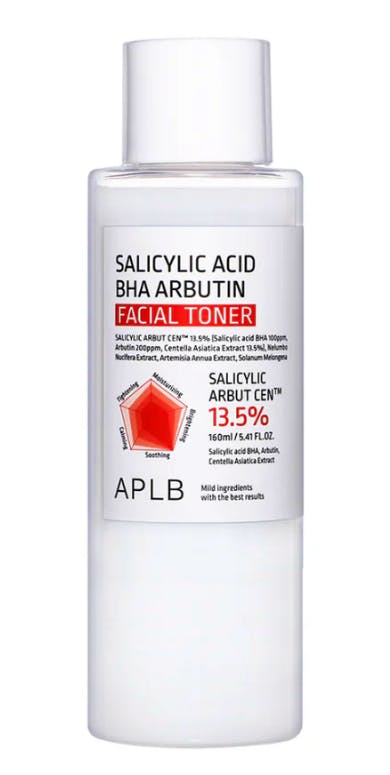 APLB Salicylic Acid BHA Arbutin Facial Toner 160 ml