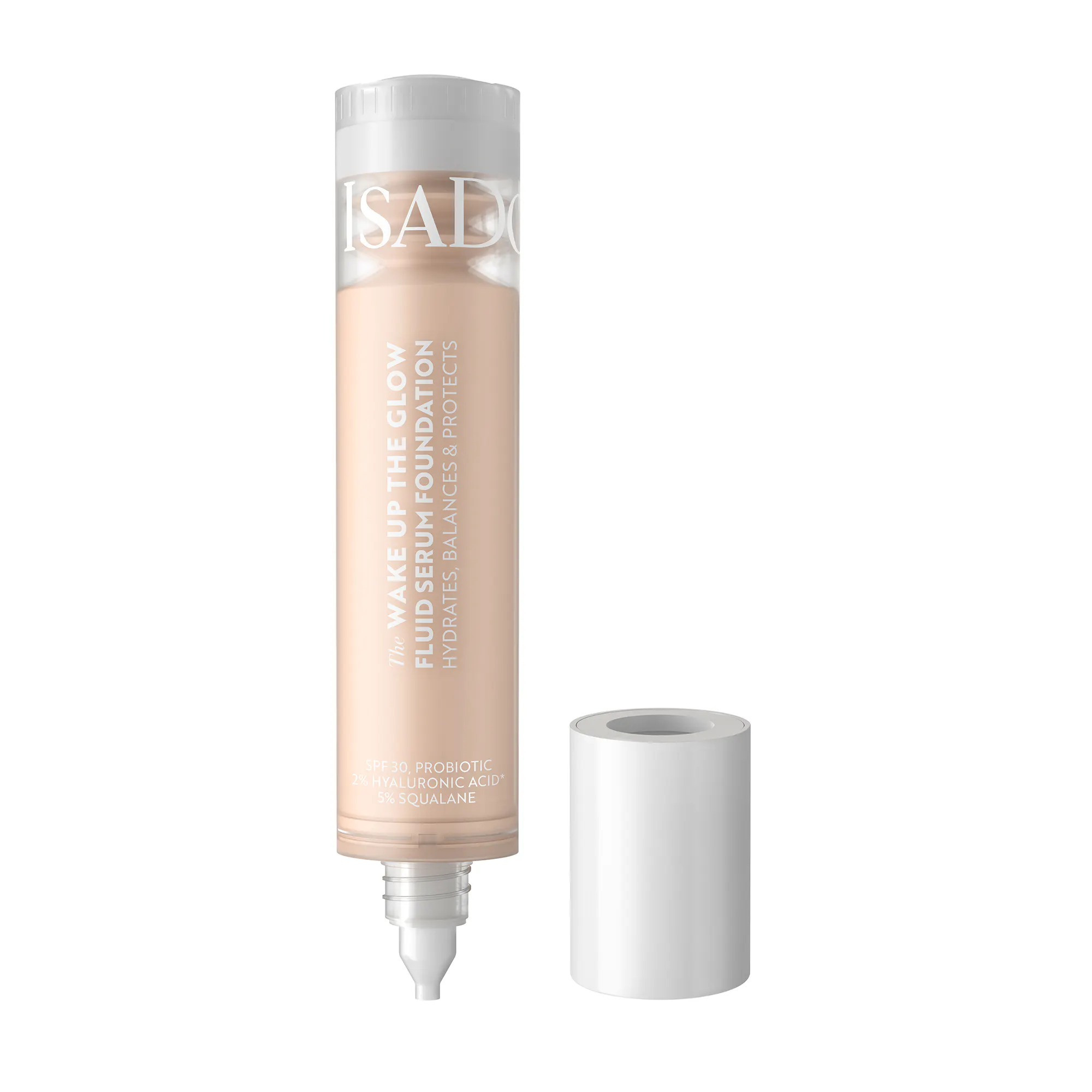 Isadora Wake Up the Glow Fluid Serum Foundation 1N 30 ml