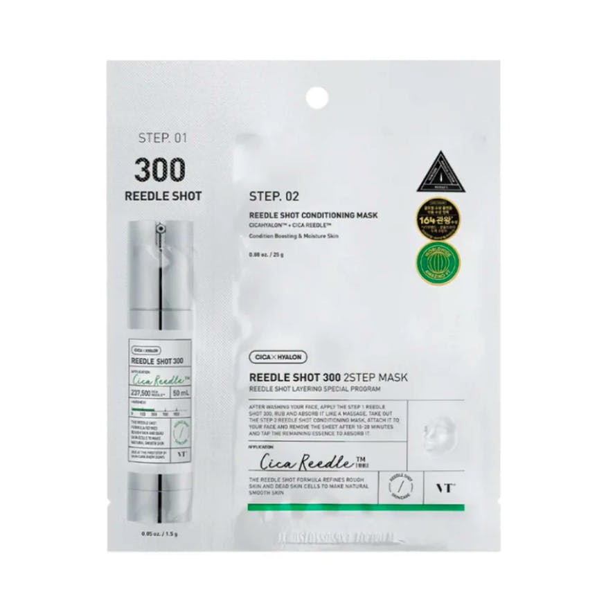 VT Cosmetics Reedle Shot 300 2-STEP Mask 1 st