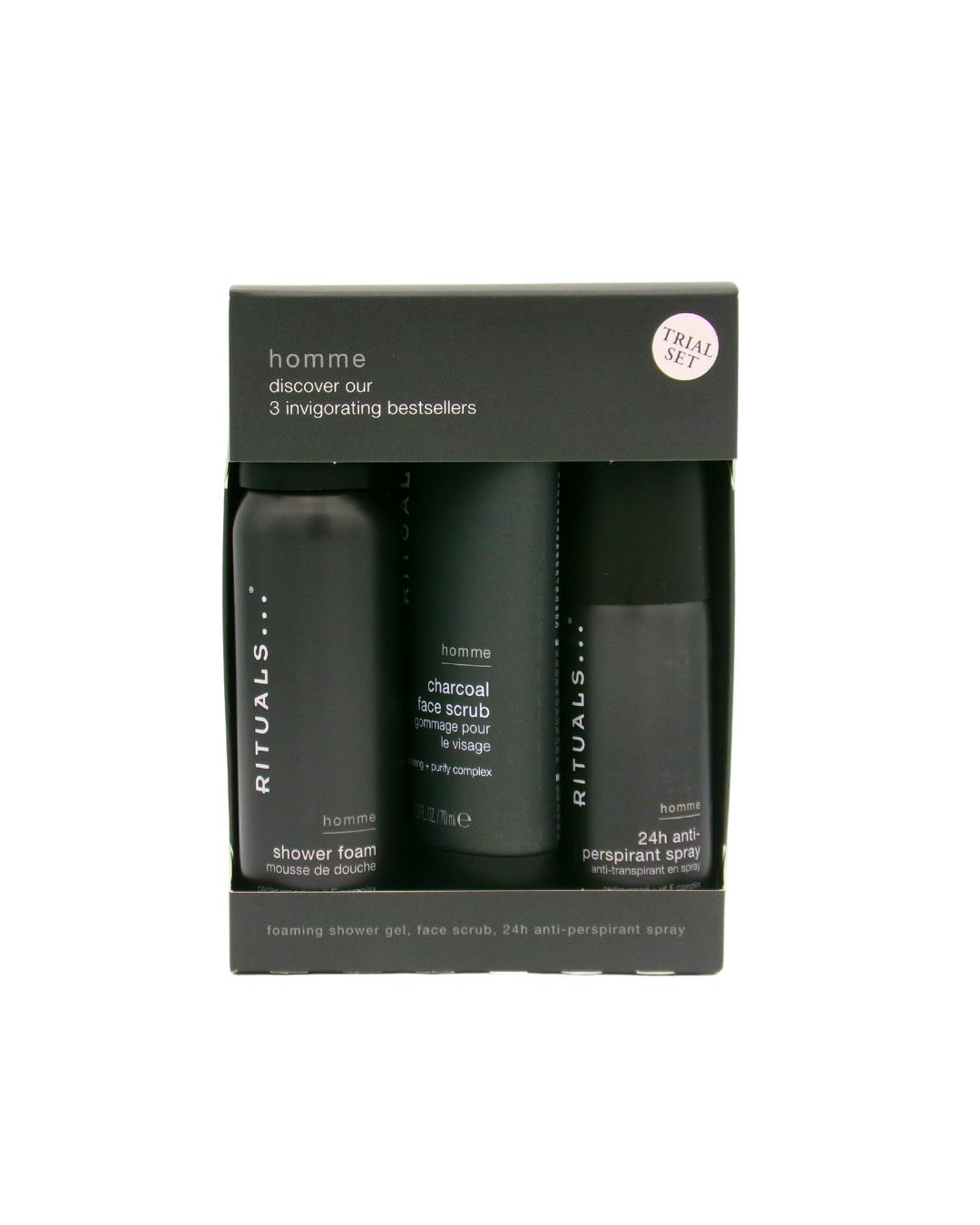 Rituals Rituals Cosmetics Homme Men's Care Trial Set 70 ml + 50 ml + 50 ml