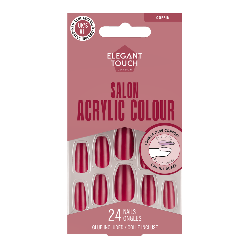 Elegant Touch Elegant Touch Colour Acrylics Berry Lemonade 24 st