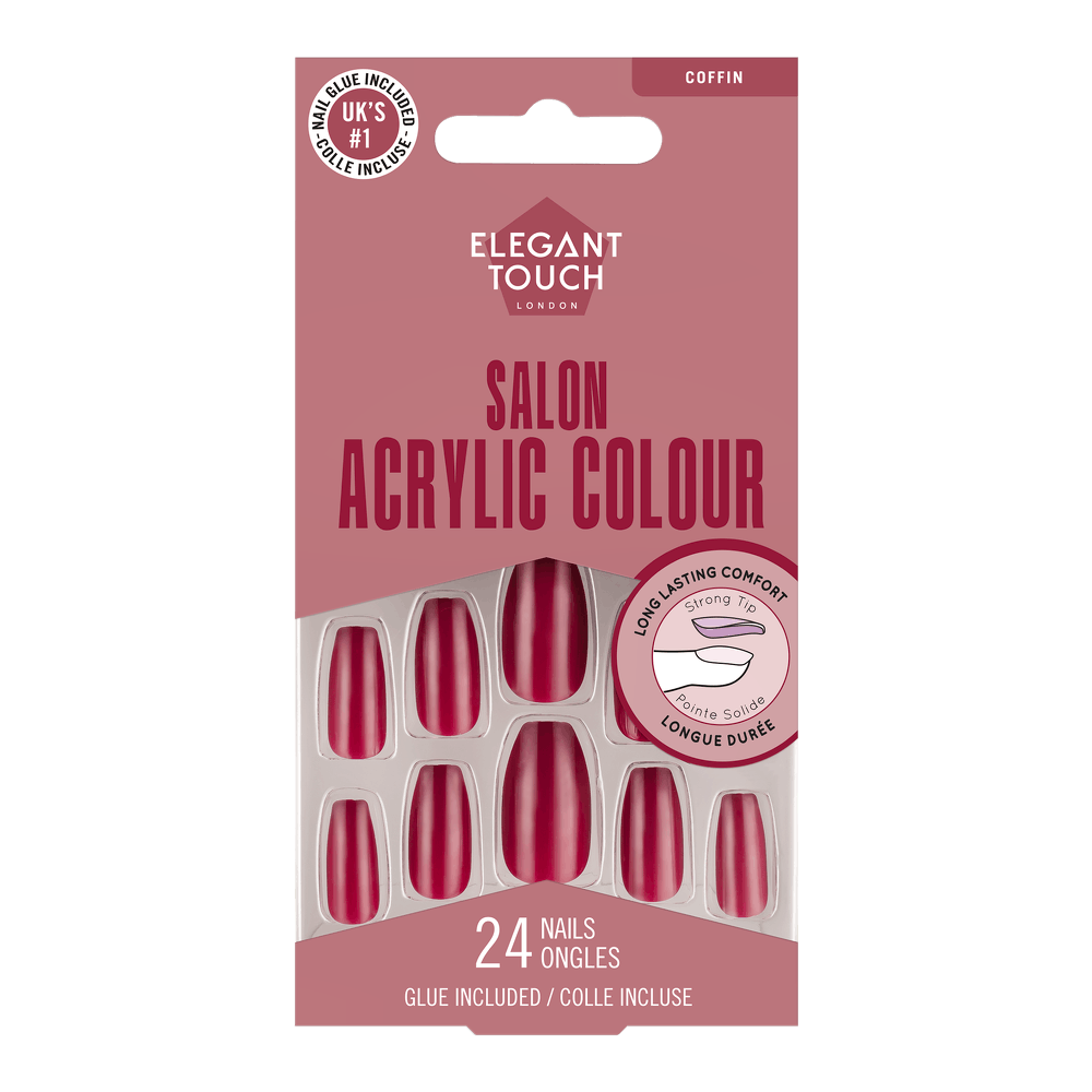 Elegant Touch Elegant Touch Colour Acrylics Berry Lemonade 24 st
