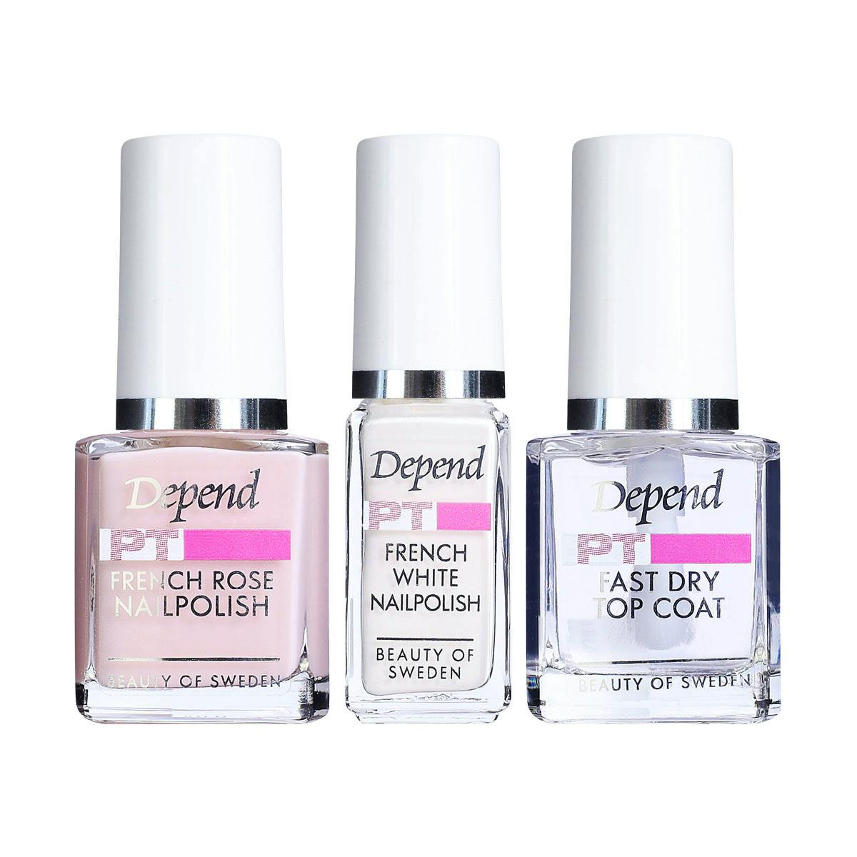 Depend French Manicure Set 3 stk