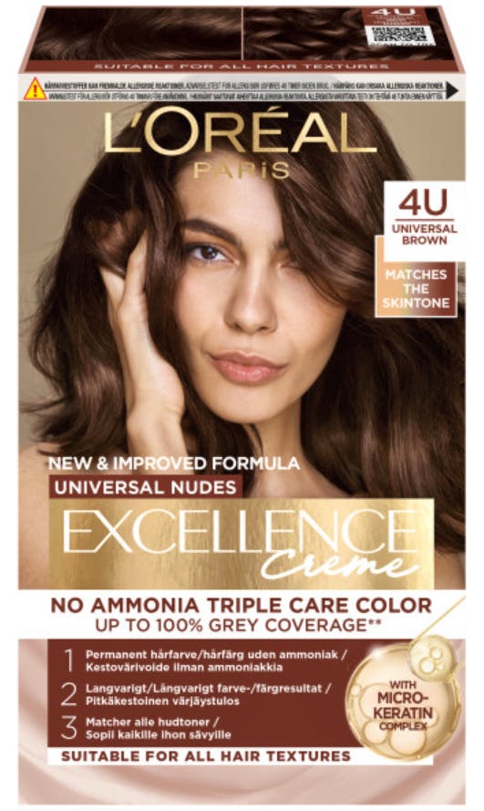 L'Oréal Paris Excellence Universal Nudes 4U Universal Brown 1 st