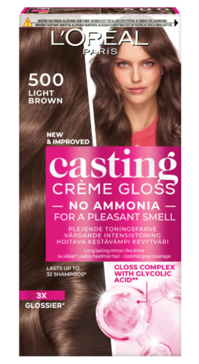 L'Oréal Paris Casting Creme Gloss 500 Light Brown 1 pcs