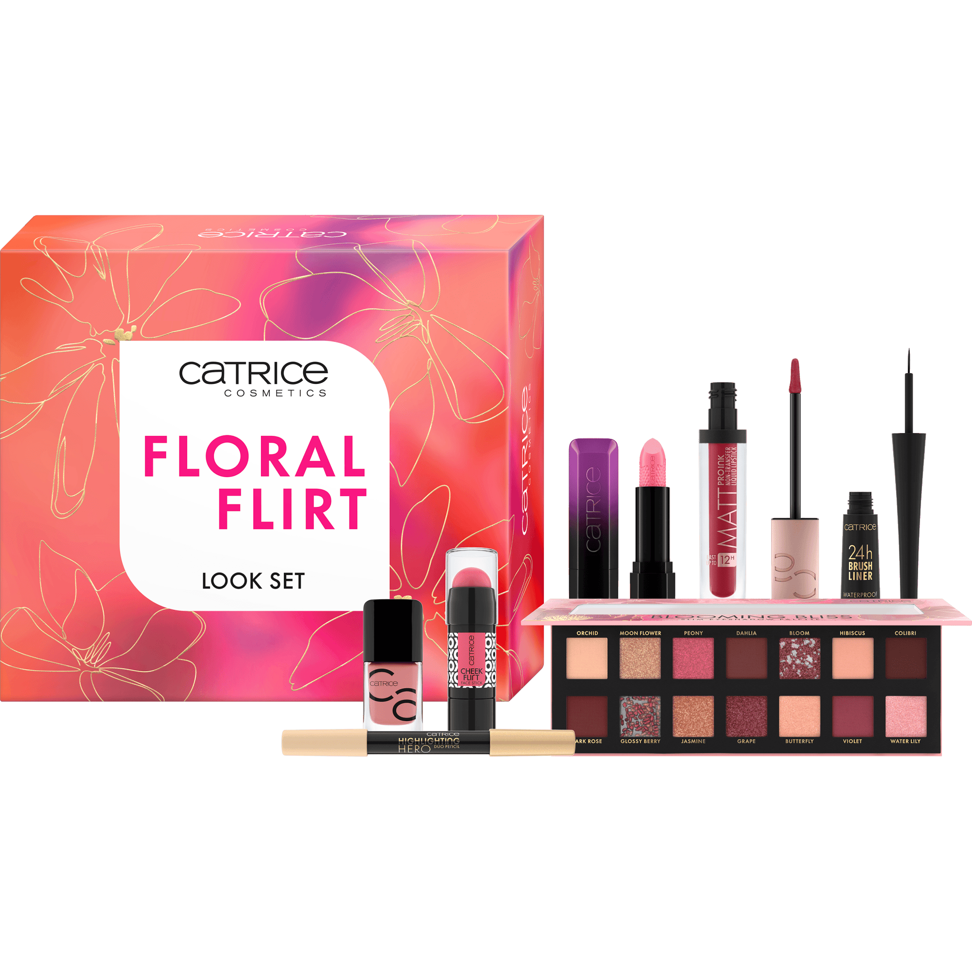 Catrice Floral Flirt Look Set 7 stk