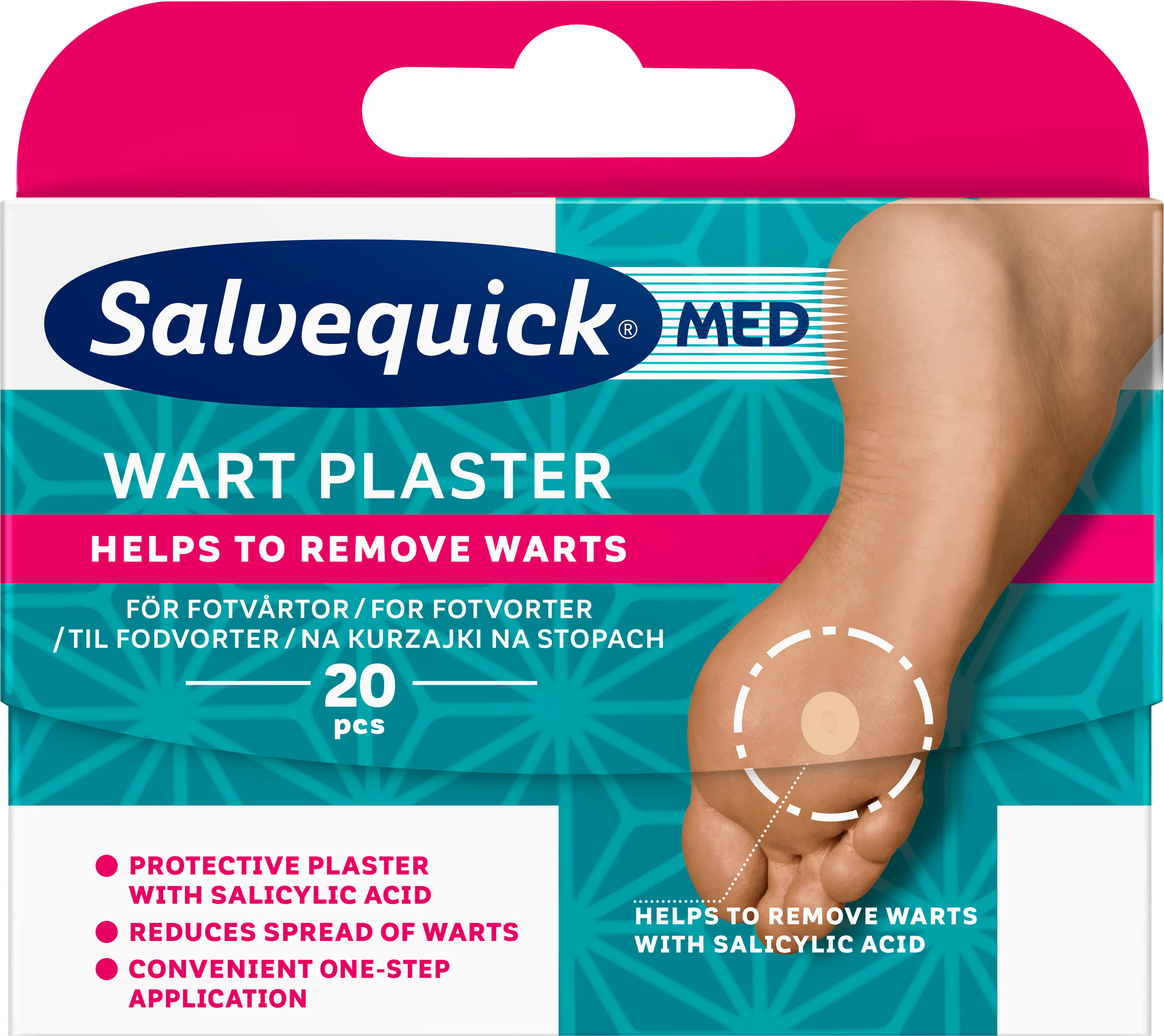 Salvequick Wart Plaster 20 pcs