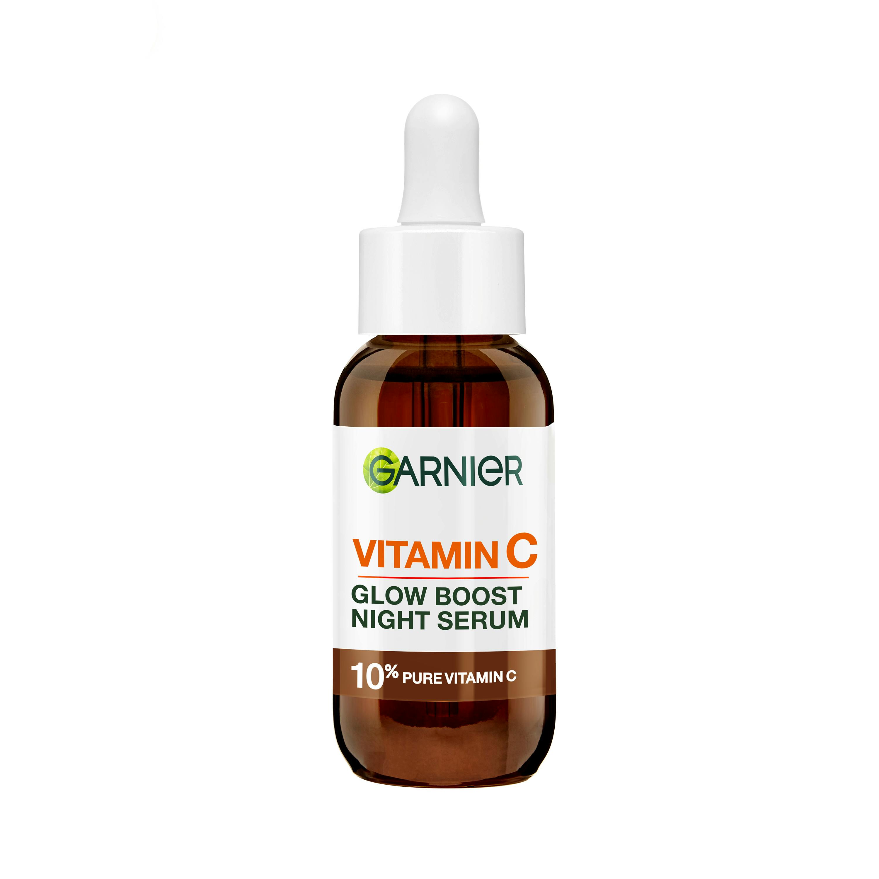 Garnier Vitamin C Glow Boost Night Serum For Dull Skin 30 ml