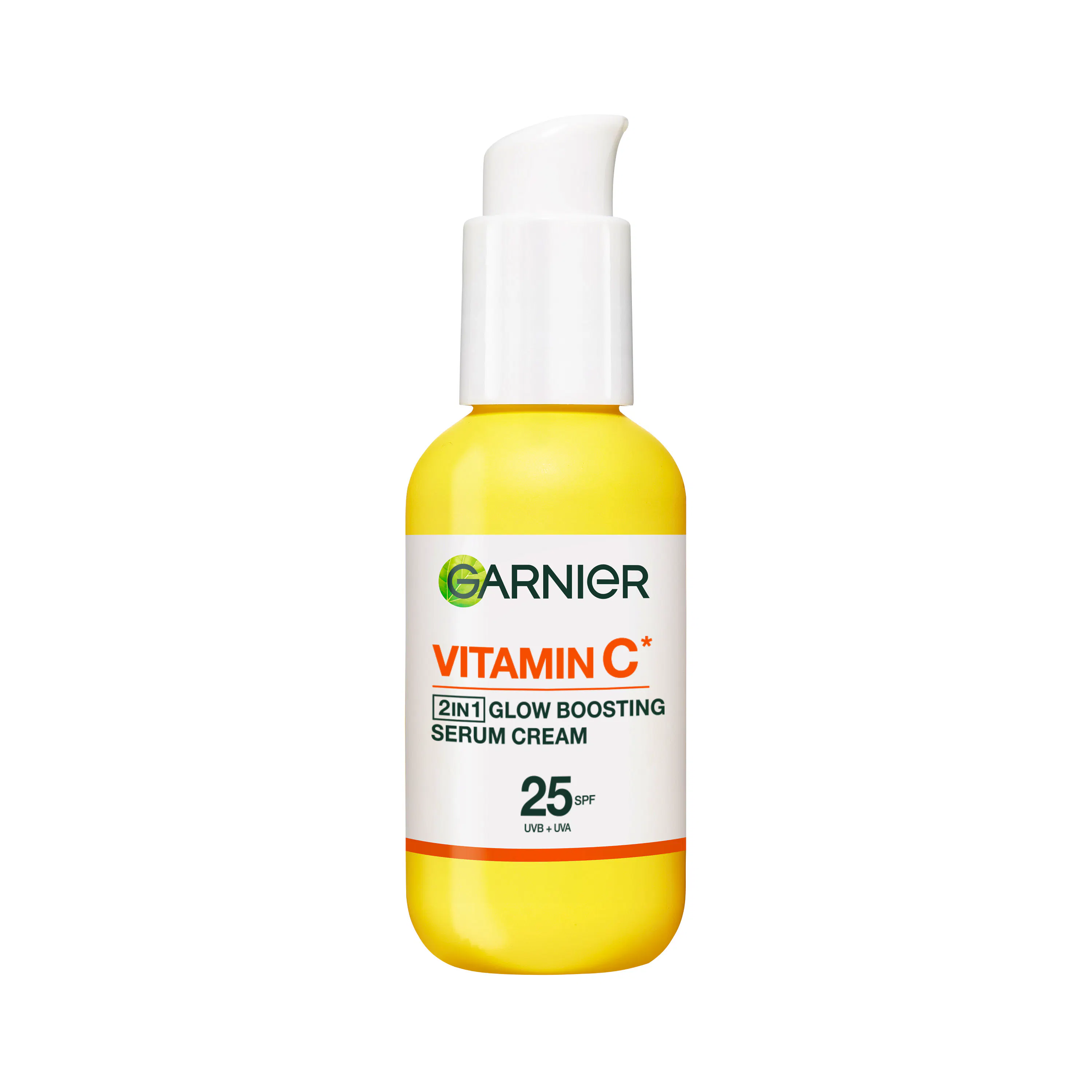 Garnier Vitamin C 2in1 Glow Boosting Serum Cream SPF25 For Dull Skin 50 ml