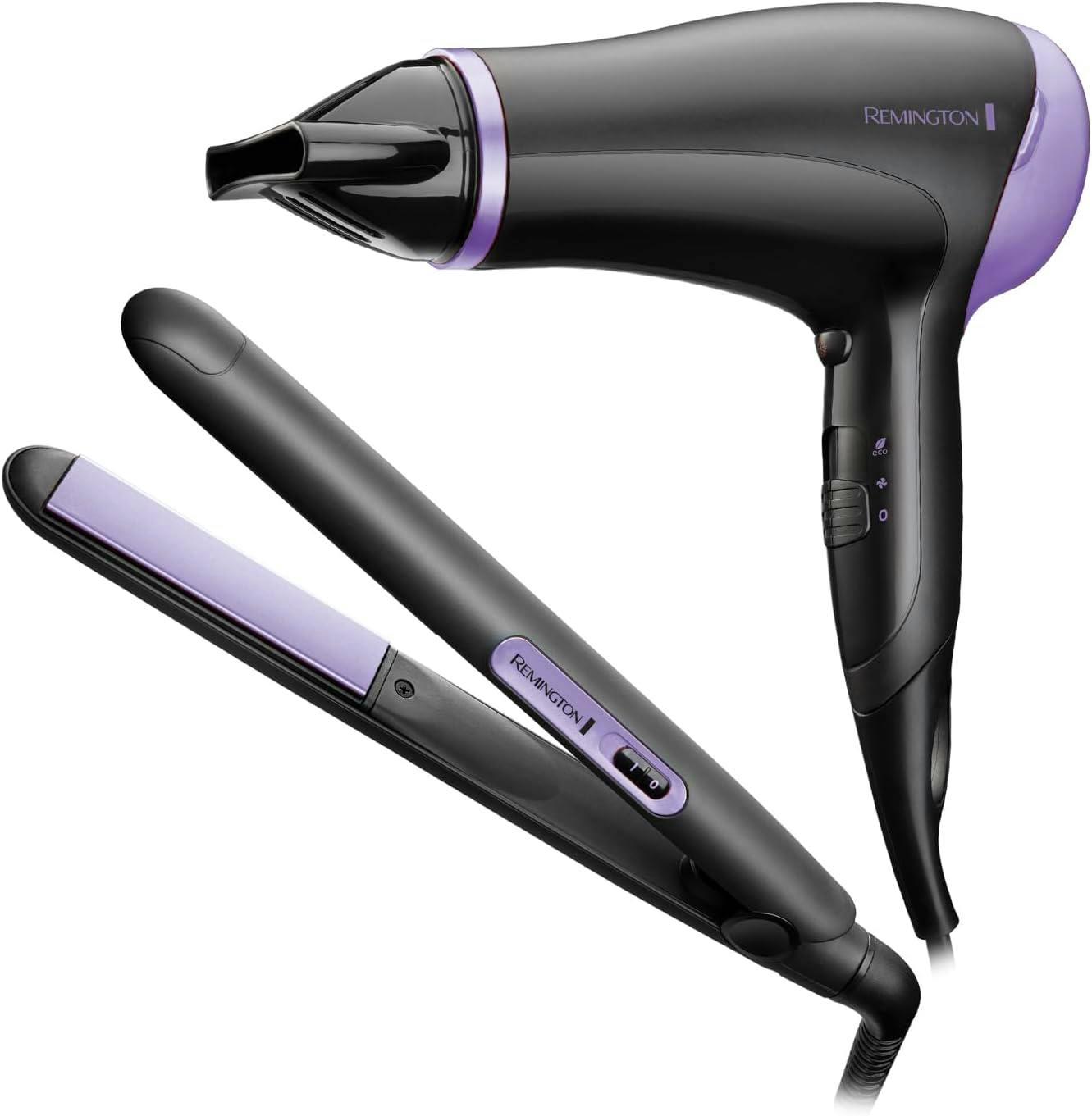 Remington Style Essentials Gift Set with Hair Dryer & Straightener 2 st