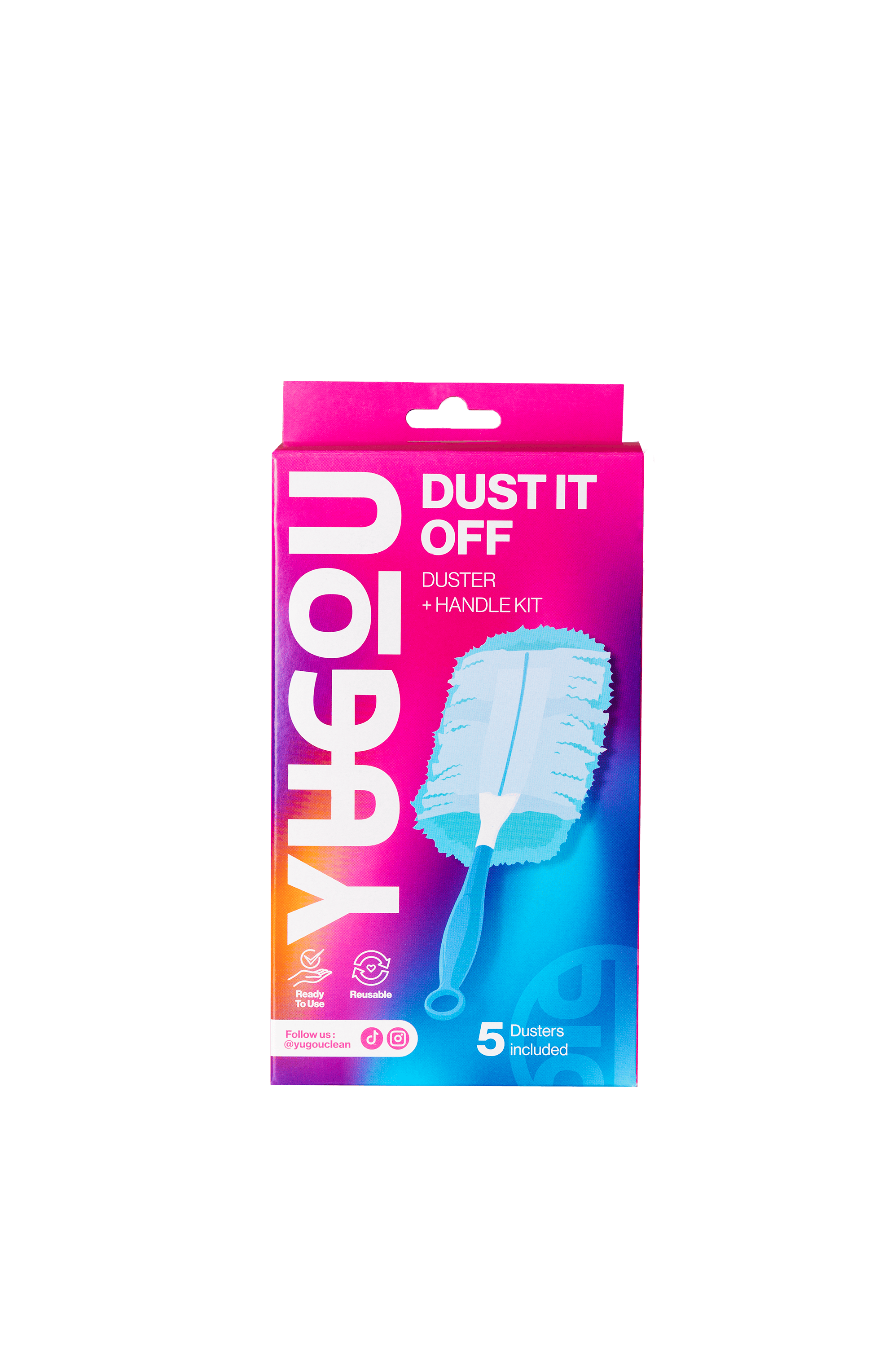 YUGOU Dust It Off Duster & Handle Kit 5 stk